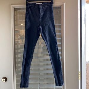 Topshop Joni Jeans black